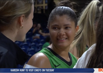 Brad Woznicki and Gretchen Brown Go Above the Net