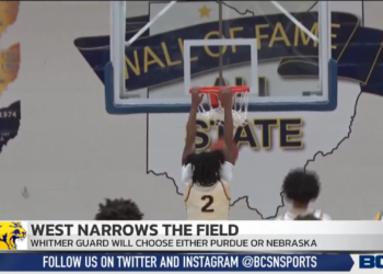 Antione West Narrows College Choices Down to Two