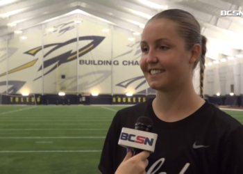 From Sweden to Toledo, Agnes Stenlund Stands Tall in Goal