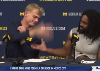 Michigan Rallies Behind Warren’s Return to Beat Michigan State