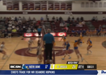 St. Ursula Takes Down Rival Notre Dame to Advance to Regionals