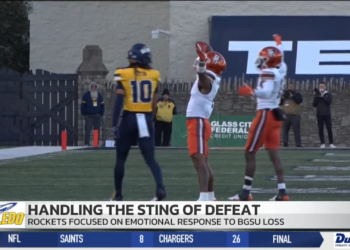Rockets Focused on Emotional Response to BGSU Loss