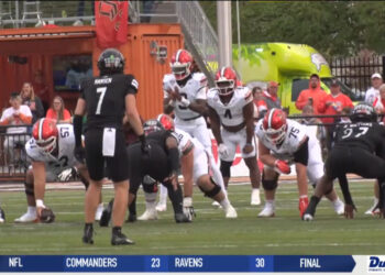 BGSU’s Lucian Anderson III Struggles Stepping in at QB