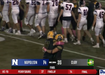 Clay Clinches Share of Cardinal Crown with Win over Napoleon