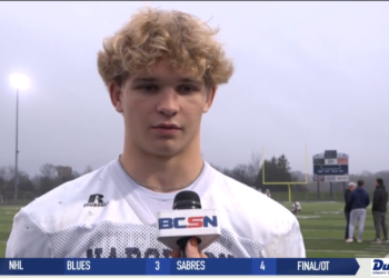 George Eggers Runs Wild for Napoleon in the Playoffs