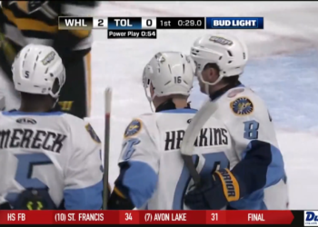 Walleye Win Home Opener Over Wheeling