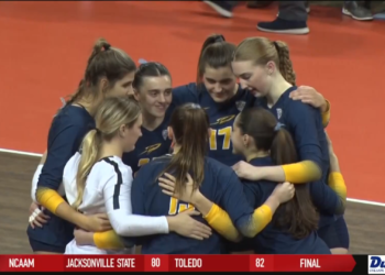 Ball State Sweeps Toledo in the MAC Tournament