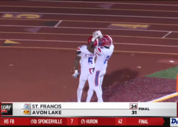 Oh, What a Knight! St. Francis Upsets Avon Lake