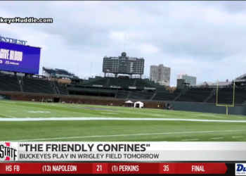 Buckeyes Excited to Play at Wrigley Field