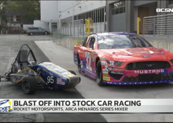 ARCA Racing Team Visits Rocket Motorsports