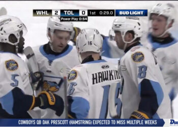 Walleye Talk: Jordan Strack Jumps Over the Boards to Fill in for Matt Melzak