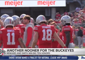 Howard and Smith Win Big Ten Honors