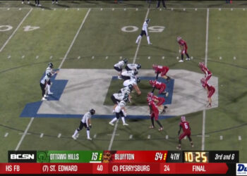 Bluffton Runs Away from Ottawa Hills