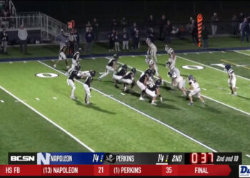 Perkins Escapes an Upset, Holding Off Napoleon