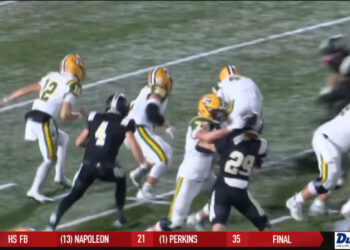 Perrysburg Can’t Keep Up with Three-Time Defending Champs St. Eds