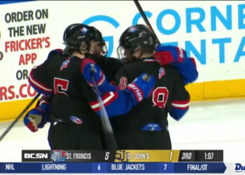 St. Francis Takes Down Rival St. John’s On the Ice