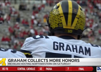 Michigan’s Mason Graham Earns Honors Ahead of Northwestern Game