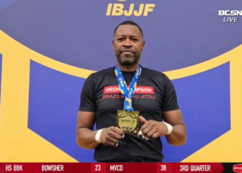 BCSN’s Deon Thompson Wins Jiu Jitsu World Championship