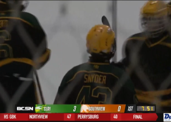 Clay Dominant in 10-Point Shutout Win