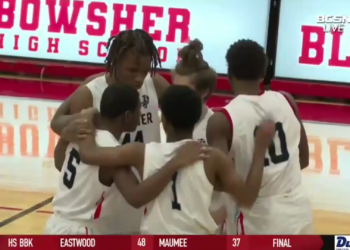 Bowsher Drops Waite in City League Play