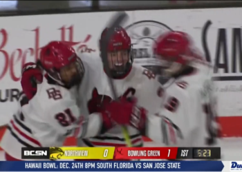 Northview Skates to 2-Goal Win vs Bowling Green