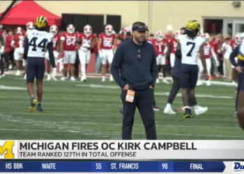 Michigan Fires Offensive Coordinator Kirk Campbell