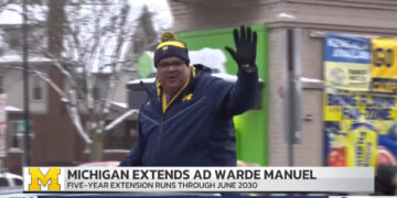 Michigan’s Warde Manuel Signs Extension Through 2030