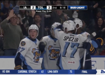 Walleye Sink Heartlanders in Shootout