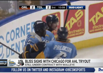 Trenton Bliss Signs with Chicago for AHL Tryout