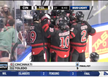 Walleye Fall to Cyclones in Thrilling Overtime Finish