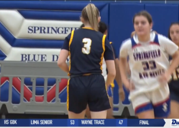 Whitmer Wins Big at Springfield in Girls Basketball