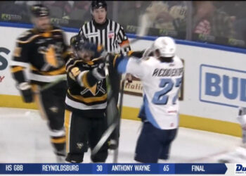 Nailers Earns a Wire-to-Wire Win over the Walleye