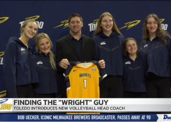 Toledo Introduces Brian Wright as New Volleyball Coach