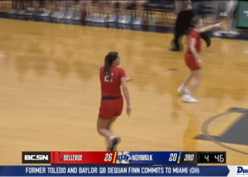 Bellevue Suffers its First Loss of the Season Against Undefeated Norwalk