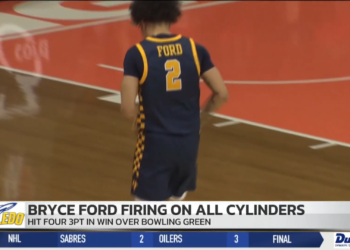 Bryce Ford’s Hot Hand Helps UT Come Out Victorious in Battle of I-75