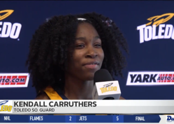 Toledo’s Kendall Carruthers Catches Fire Against BG