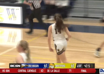 Whiteford Escapes Mason in Double OT