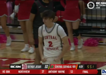 Central Catholic Falls Short of the Comeback Against Detroit Jesuit