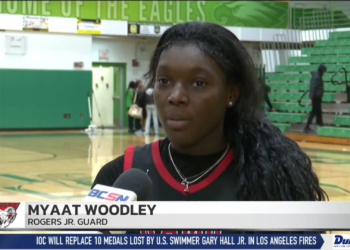 Woodley Leads the Way for Rogers in Comeback Win