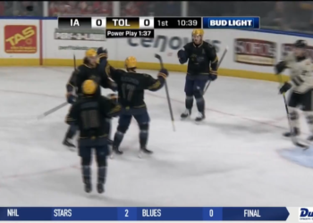 Iowa Snubs Toledo in Overtime