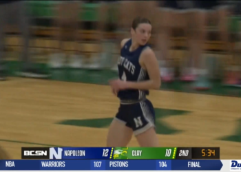 Ava Good Leads Napoleon to a Road Win at Clay