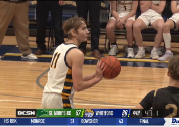 Whiteford Splits Boys-Girls Basketball Doubleheader with Monroe SMCC