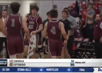 Otsego Bounces Genoa in OT