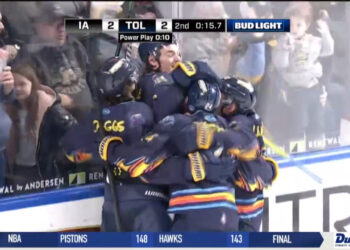 Walleye Fall to Heartlanders in Overtime