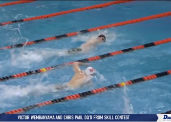 Knights Repeat as District Runner-Ups in D-I Swim Meet