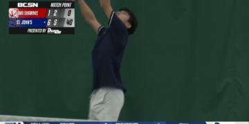 St. John’s Tennis Downs Shawnee 6-1