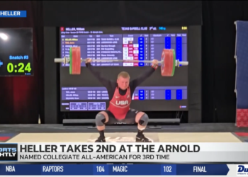 Heller Takes 2nd at The Arnold