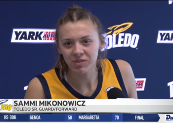 Sammi Mikonowicz Puts on a Show on Senior Day
