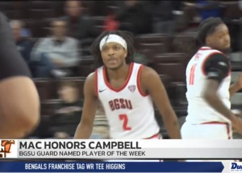 Javontae Campbell a Two-Time MAC Player of the Week