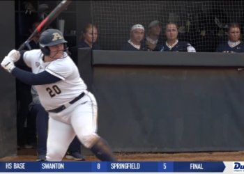 Whitmer Alum Sophia Wygast Shows Out in Akron’s Doubleheader Victory over Toledo